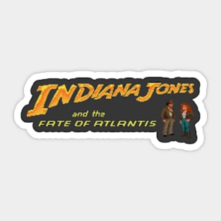 Indiana Jones and the Fate of Atlantis Sticker